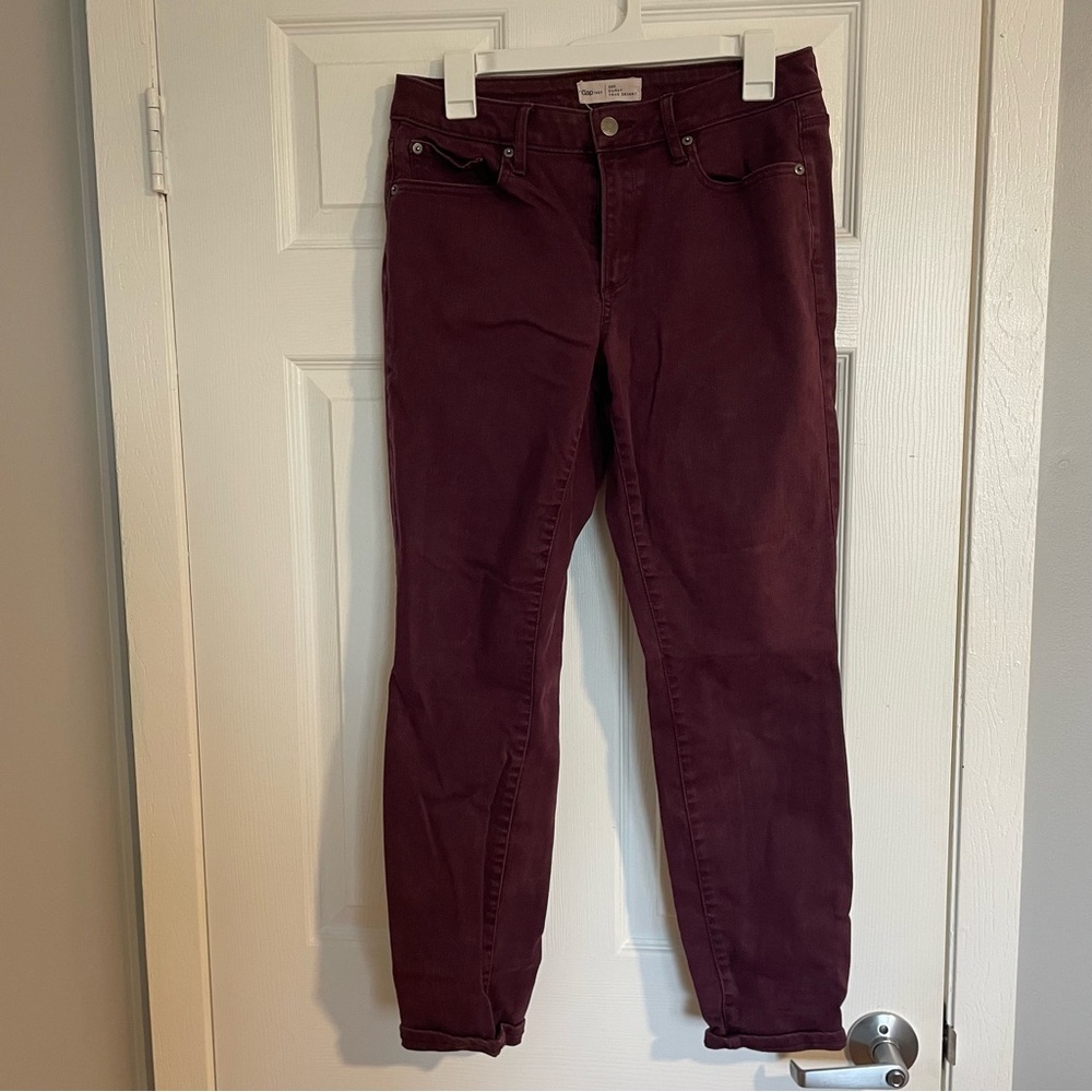 Gap Jeans Burgundy
